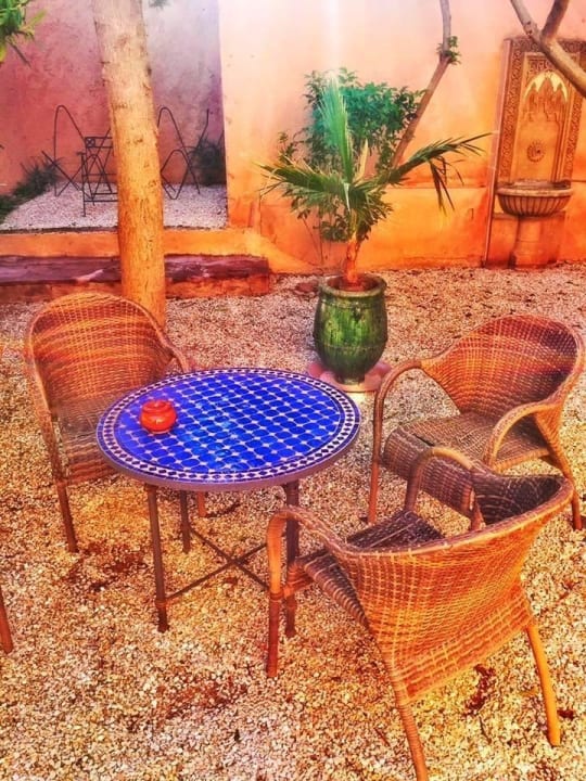 Eine schöne Ecke im Park Hotel Les Deux Tours