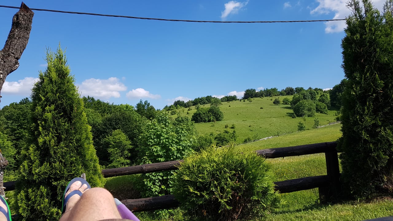 Ausblick Pension Breza