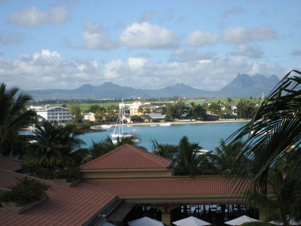 Blick vom Balkon Mauricia Beachcomber Resort & Spa