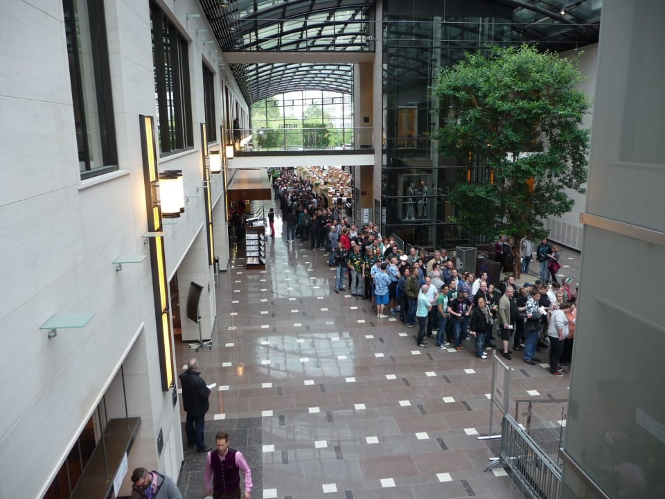 Eingangshalle Maritim Hotel Düsseldorf