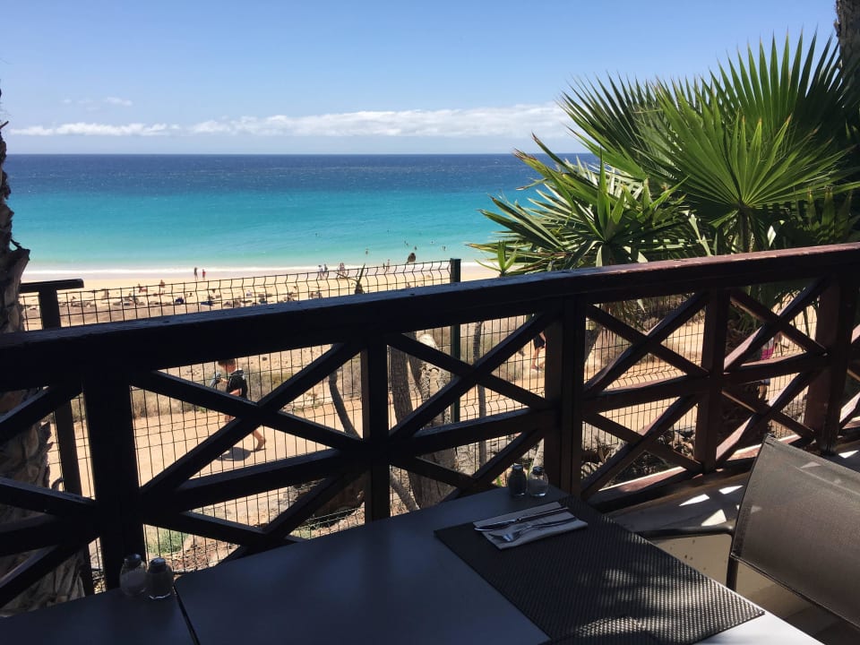 Tolle Aussicht beim Mittagessen Fuerteventura Princess