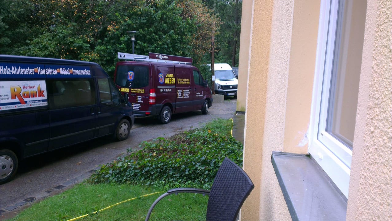 Das Zimmer liegt nicht in einer ruhigen Lage Hotel Herzog Heinrich