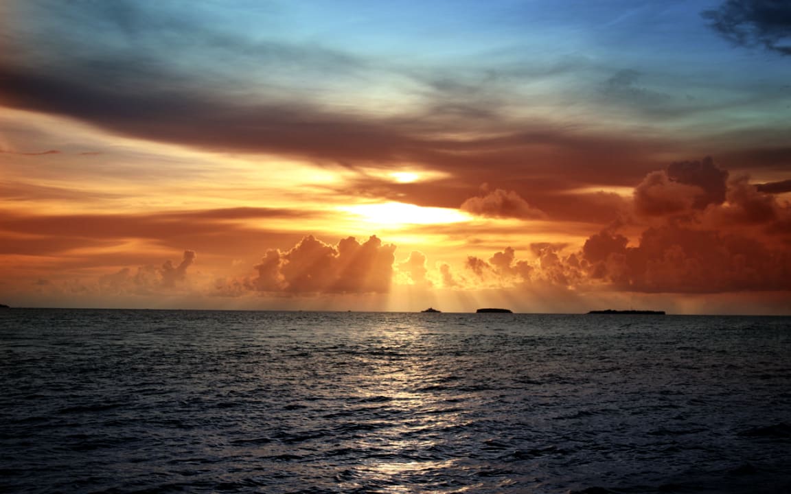 Ausblick Sandies Bathala Maldives