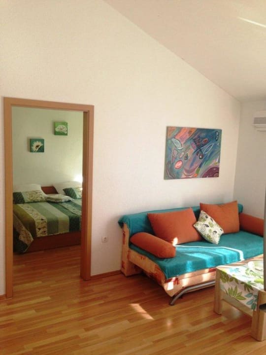 Wohnraum Schlafzimmer Apartments Miro