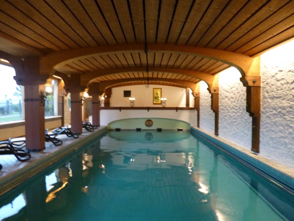 Blick auf den Innenpool Hotel Prinz-Luitpold-Bad