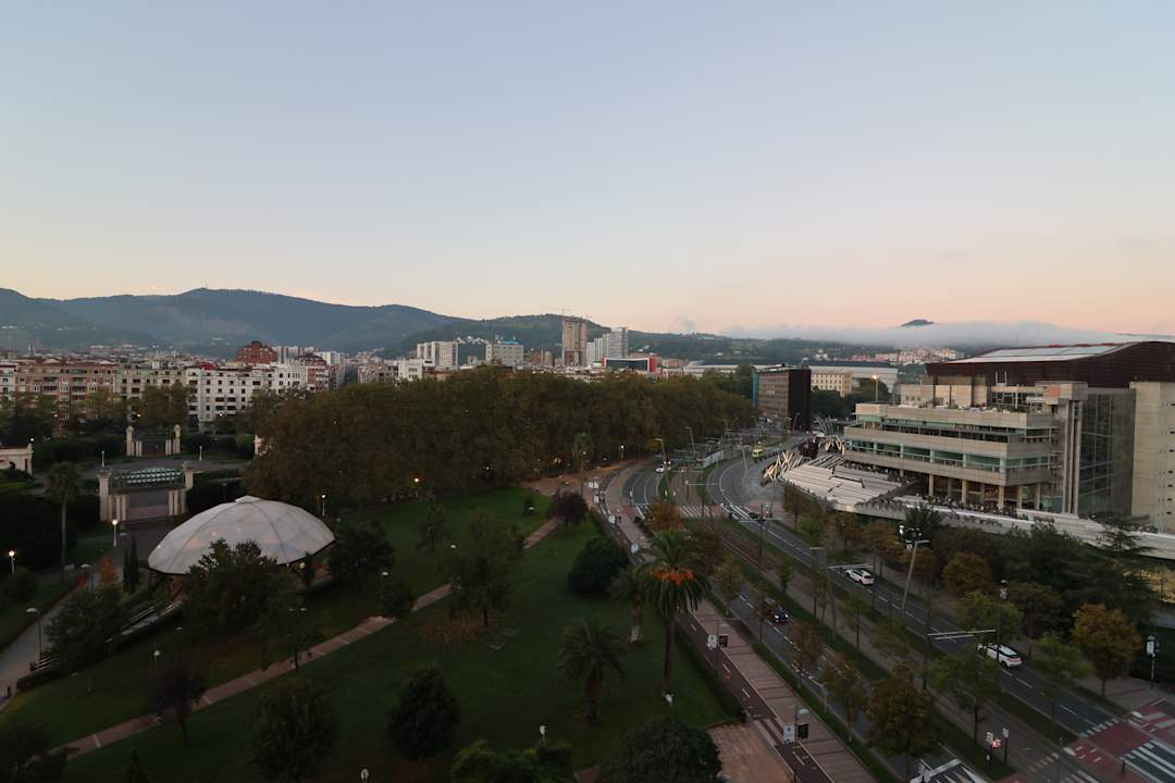 Ausblick Hotel Melia Bilbao