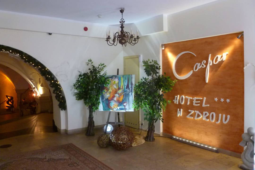 Eingangsbereich Hotel Caspar