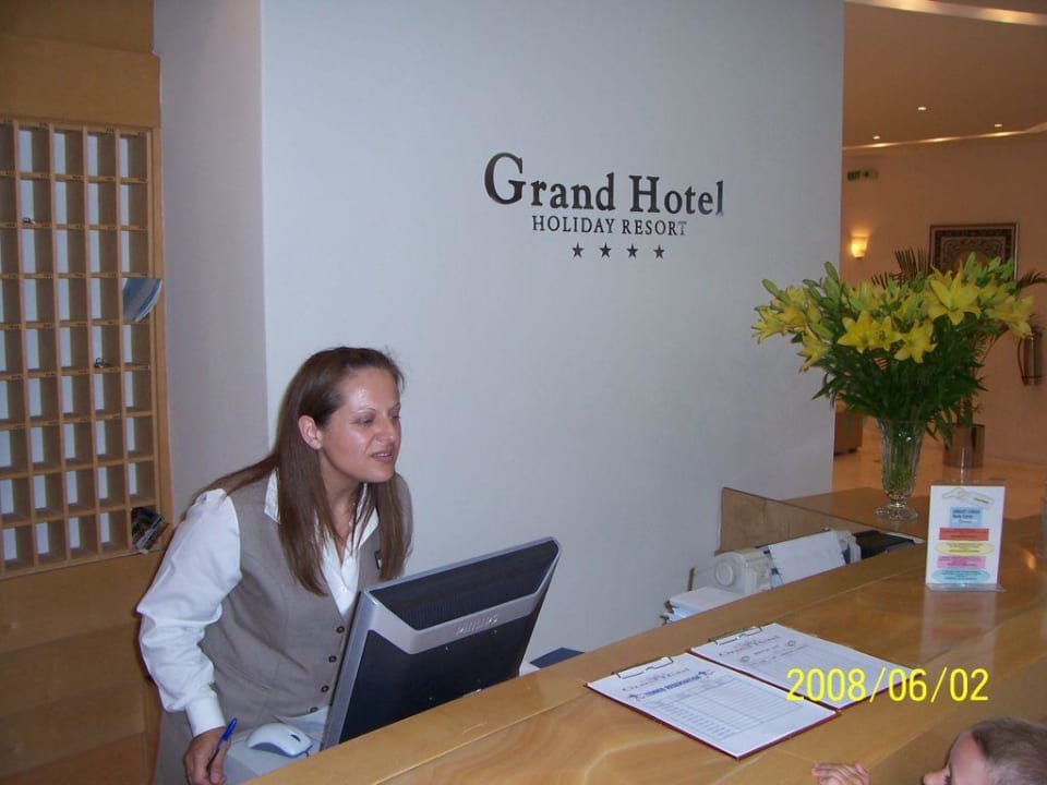 Rezeption Personal Grand Hotel Holiday Resort