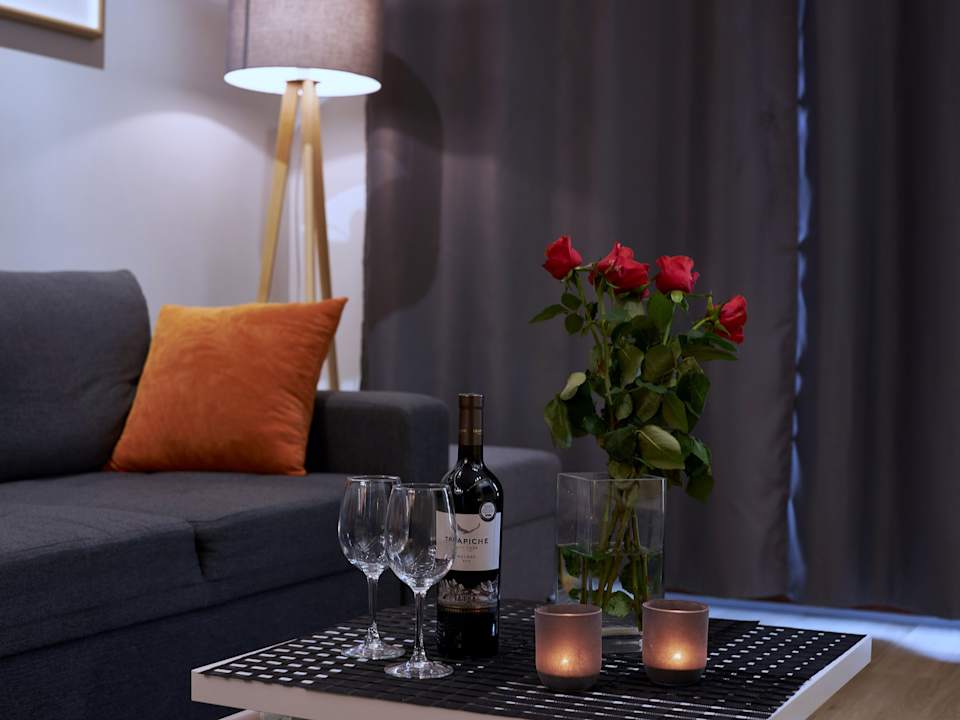 Zimmer 4UApart-Apartment suite Platan Grey