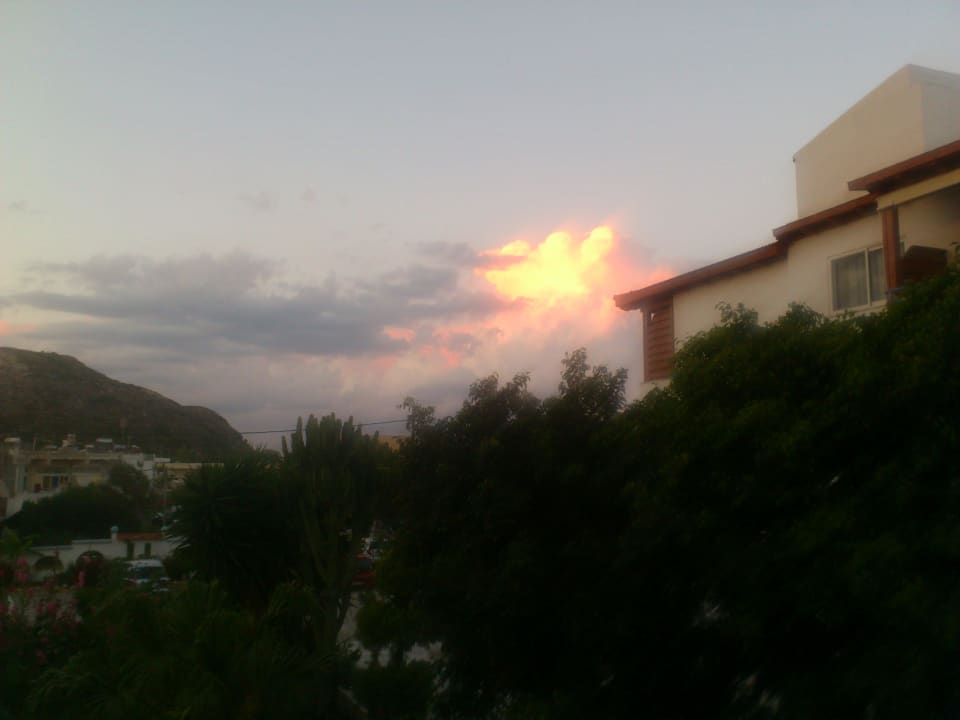 Blick vom Balkon Hotel Faliraki Bay