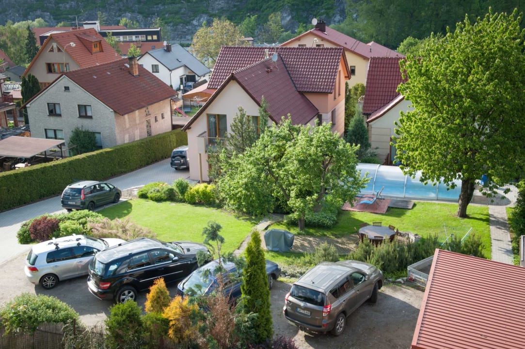 Außenansicht Pension Pod Skalkou