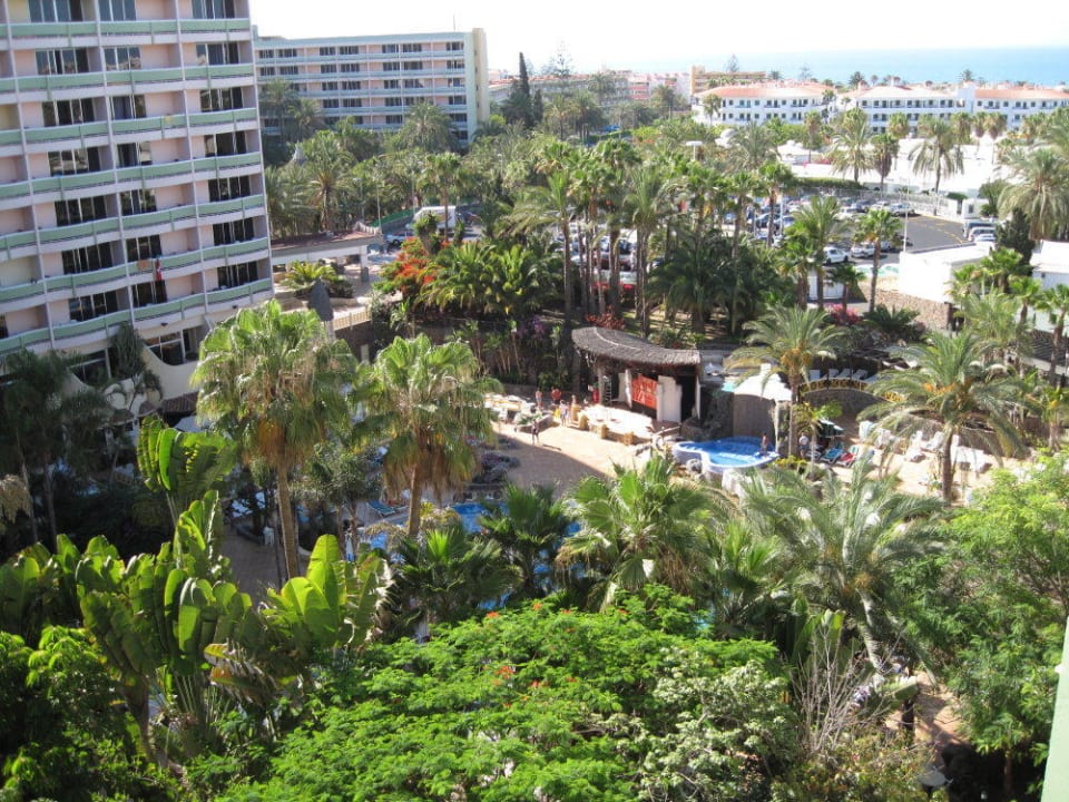 Aussicht vom Balkon bei Tage Abora Buenaventura by Lopesan Hotels