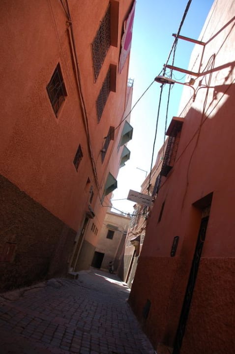 Der Zugang zum Hotel Hotel Riad Armelle