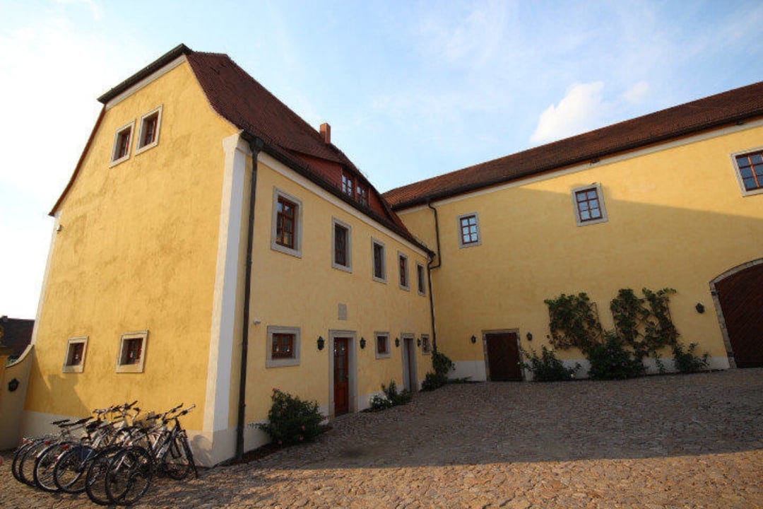 Innenhof Weingut Schloss Proschwitz