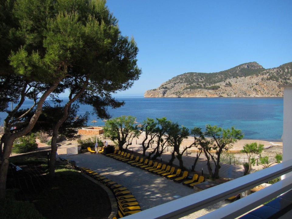 Blick von unserem Balkon Alua Gran Camp de Mar