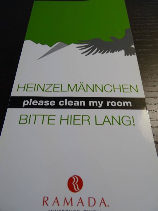 Türschild Hilton Garden Inn Innsbruck Tivoli