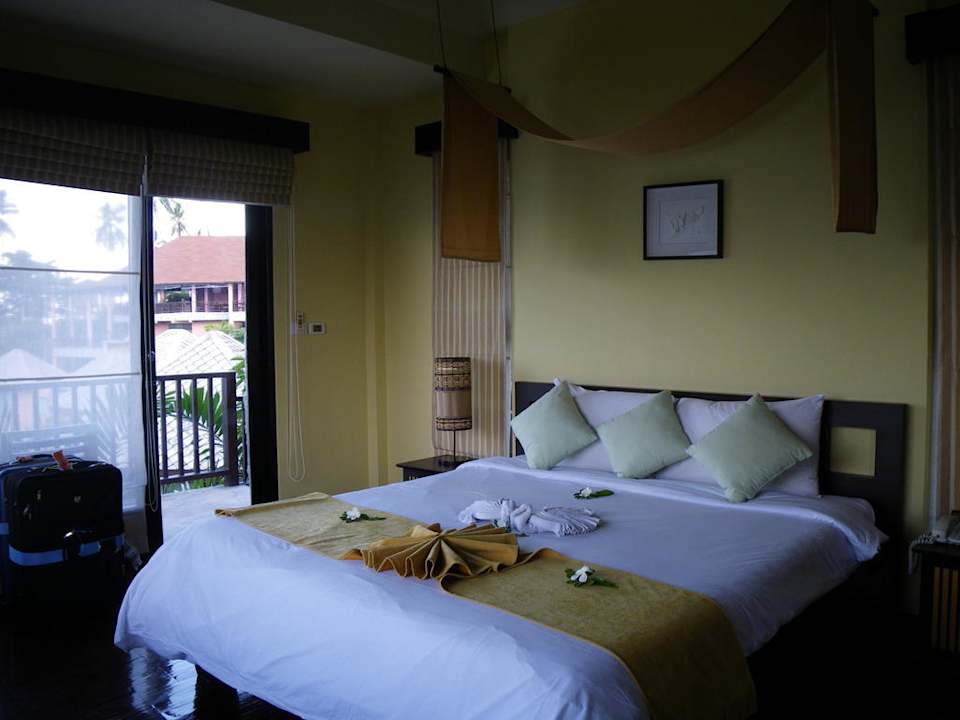 Schlafraum in unserer Deluxe-Villa Hotel Samui Cliff View Resort & Spa