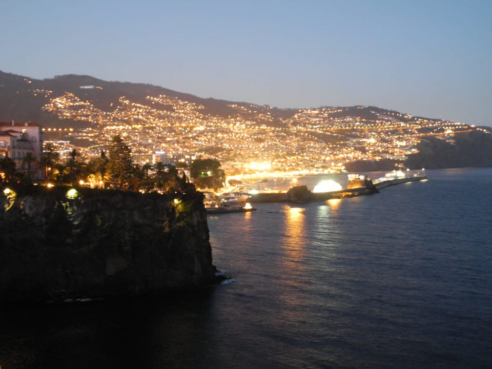 Abendblick vom Balkon Hotel The Cliff Bay (PortoBay)