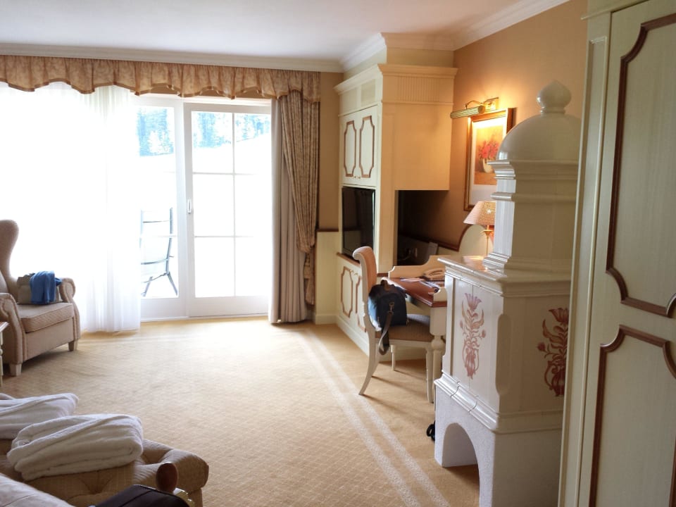 Blick in die Suite Deluxe Hotel Schwarzenstein