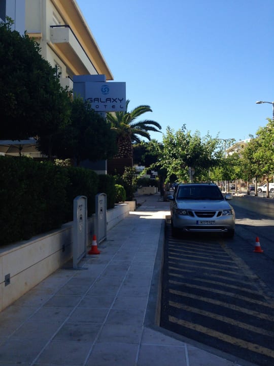 Eingang  Galaxy Hotel Iraklion