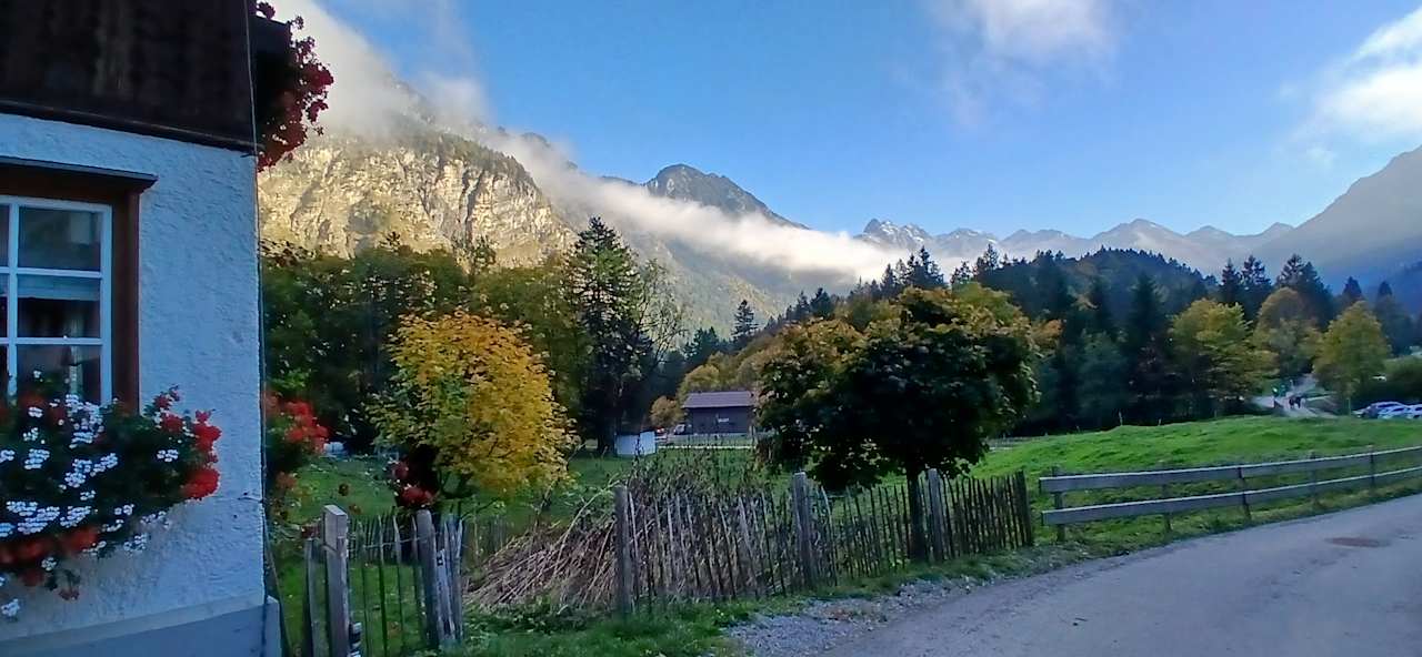 Gartenanlage Alpengasthof Schwand