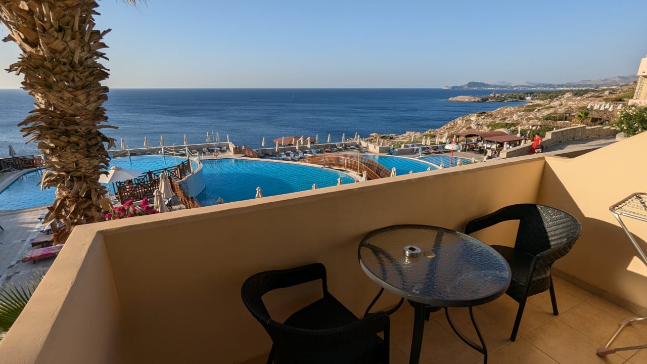 Ausblick Hotel Kalithea Horizon Royal