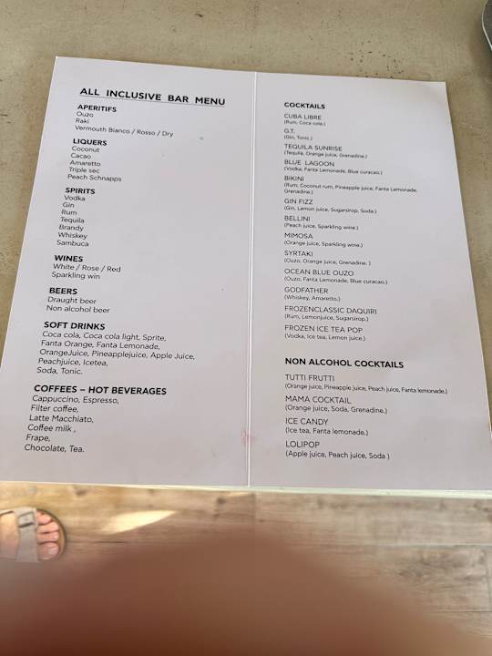 Gastro Sentido Amounda Bay