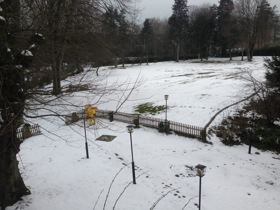 Garten vom DZ 1 ( alias Suite) Best Western Plus Parkhotel Velbert