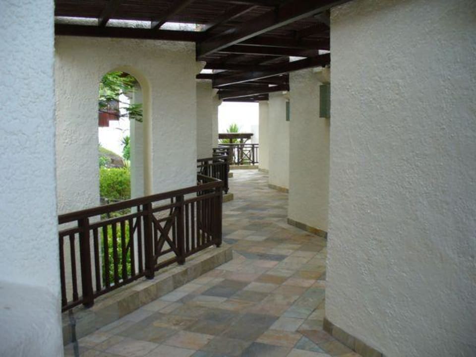 Korytarz Shangri-La Le Touessrok Mauritius
