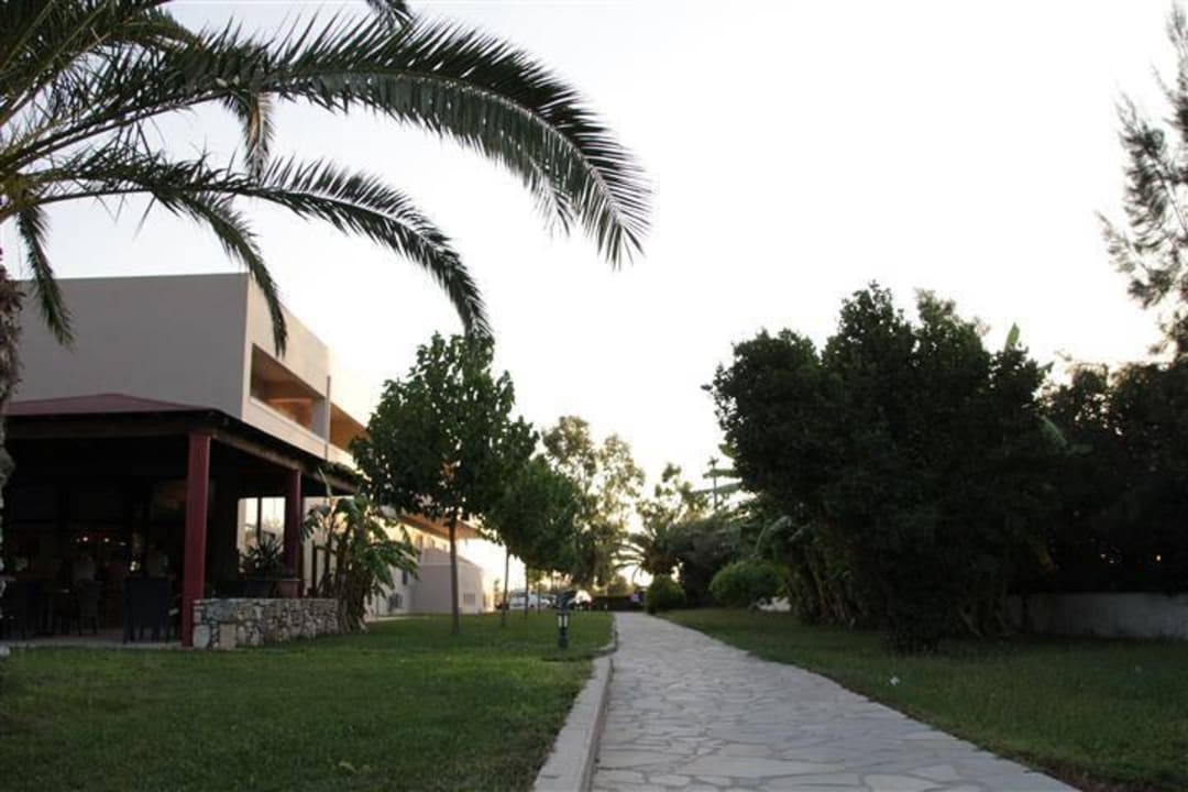 Blick auf Snackbar Hotel Esperia