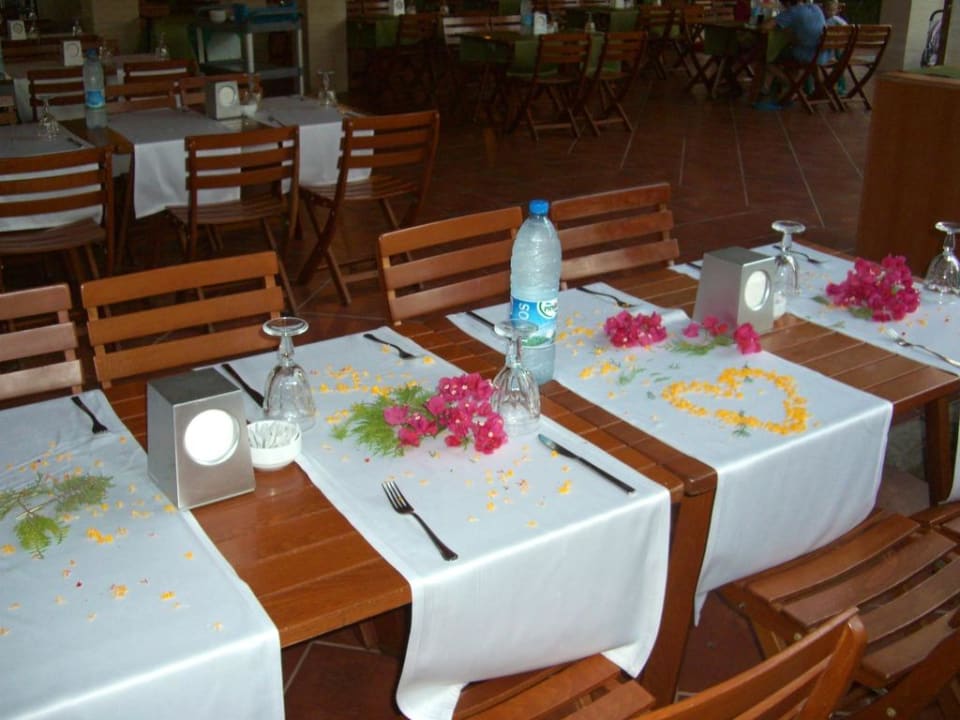 Tischdeko Selectum Family Resort Side