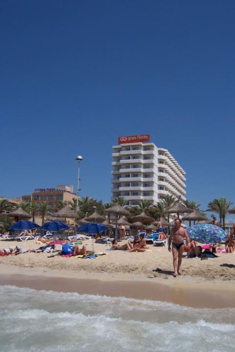 Vom Meer aus Hotel HM Gran Fiesta