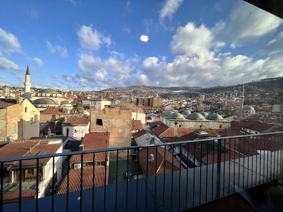 Ausblick Hotel President Sarajevo