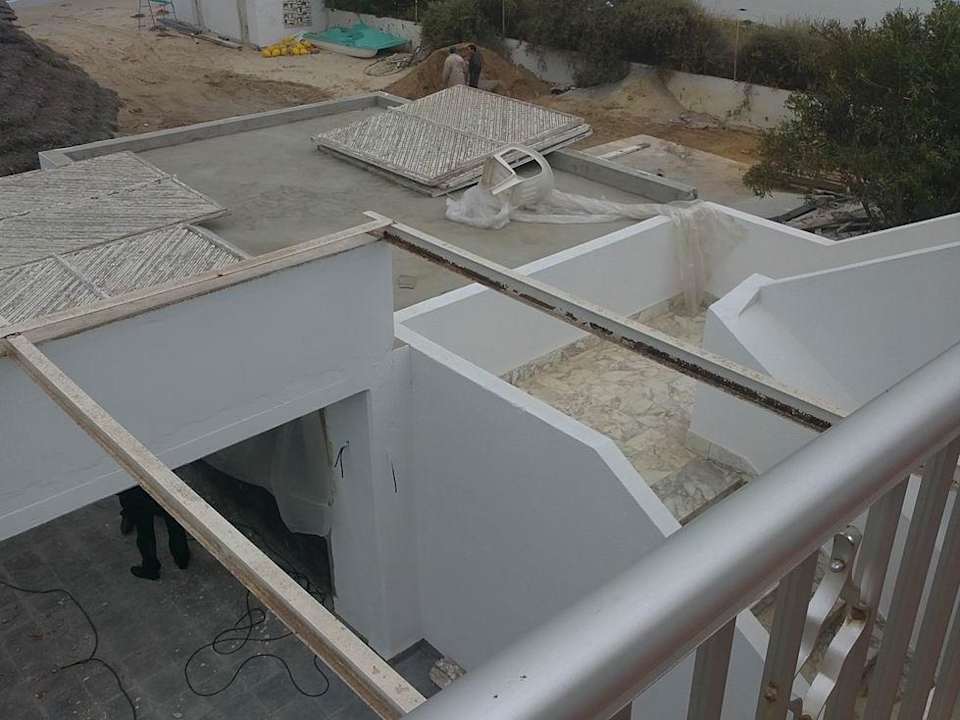 Baustelle Strandrestaurant The Orangers Beach Resort and Bungalows