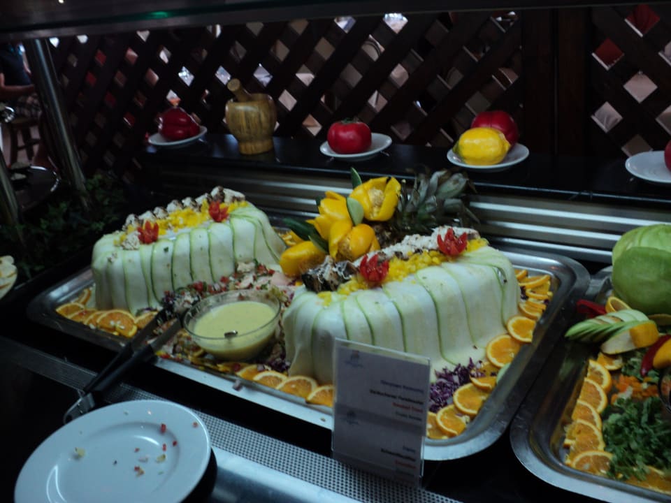 Smaczne jedzonko Hotel Kalithea Horizon Royal