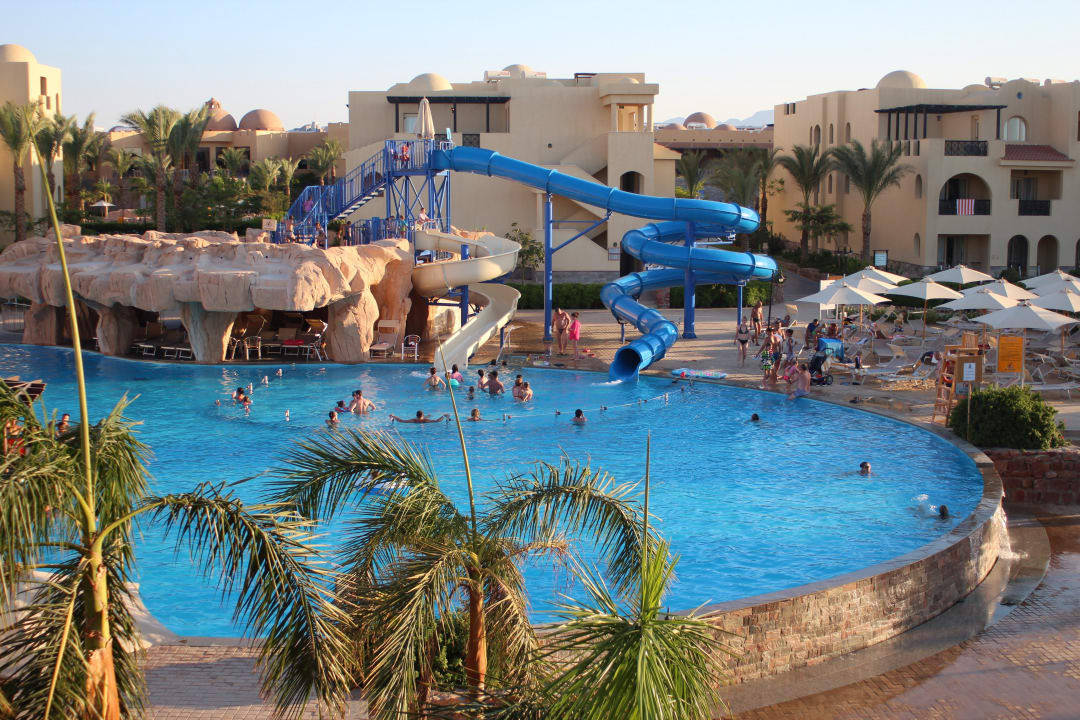 WIDOK Z NASZEGO TARASU Stella Garden Resort & Spa, Makadi Bay