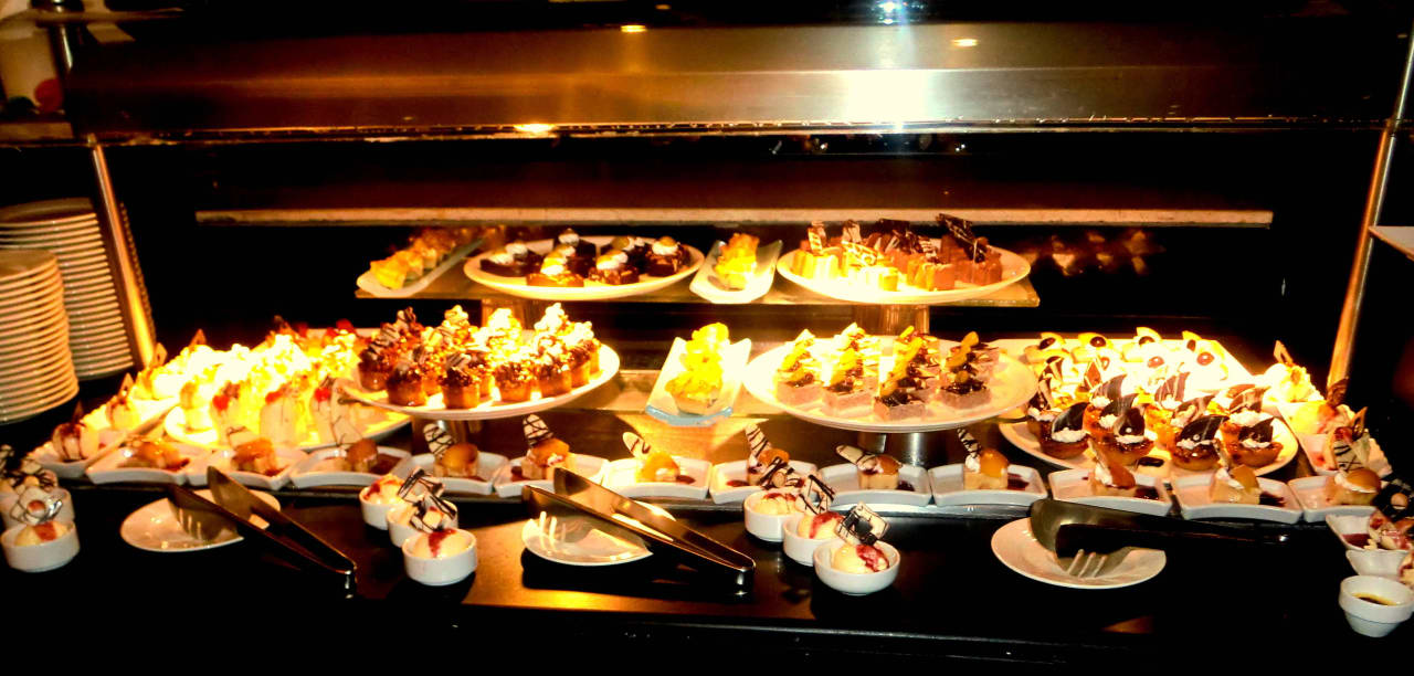 Nachspeisenbuffet (kleiner Teil!) Cleopatra Luxury Resort Makadi Bay