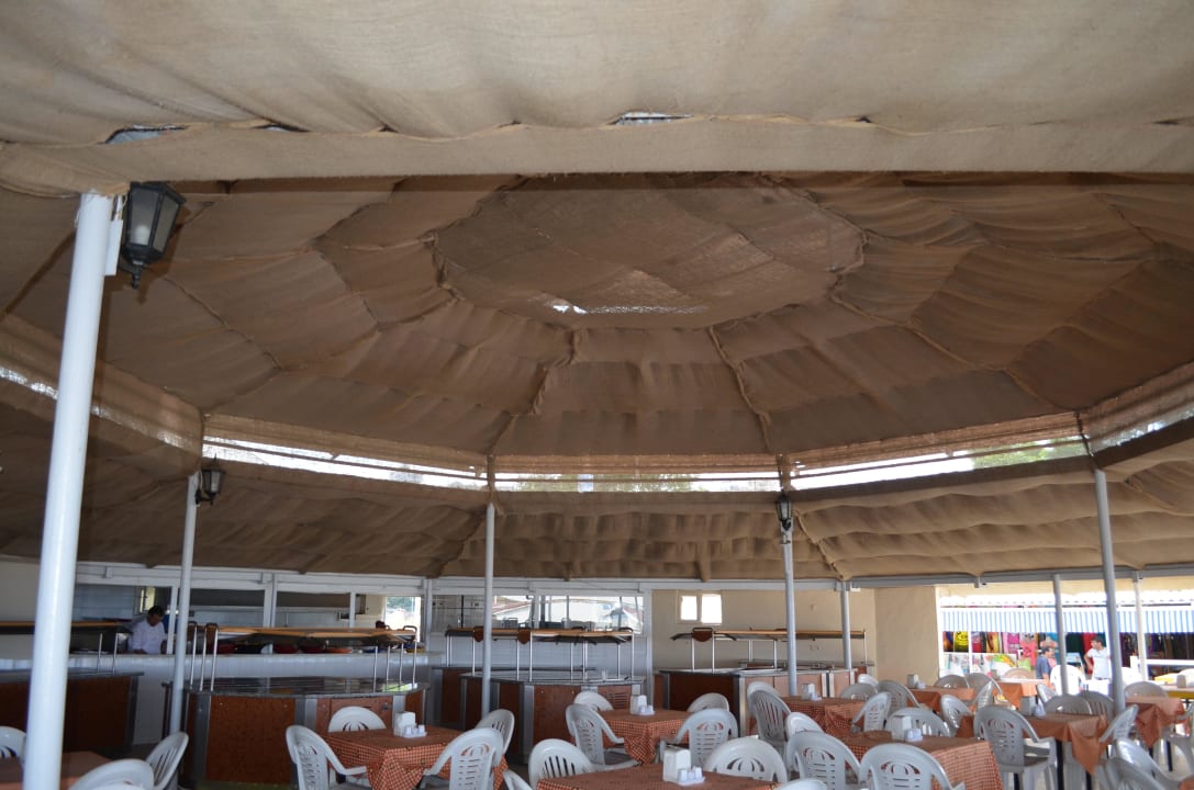 Brauchbude mit Jutesäcken abgehängt ! Side Alegria Hotel & Spa - Adults only +16