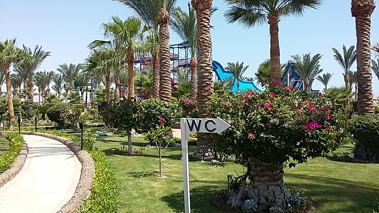 Gartenanlage Le Jardin Aqua Park Resort