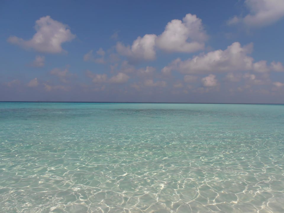 Glasklares Wasser Summer Island Maldives