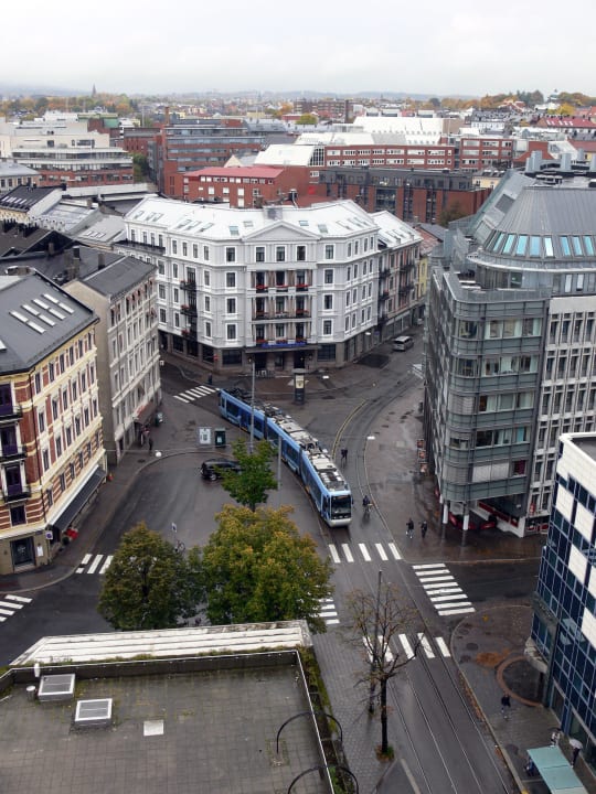 Aussicht aus dem Zimmer Radisson Blu Hotel Scandinavia