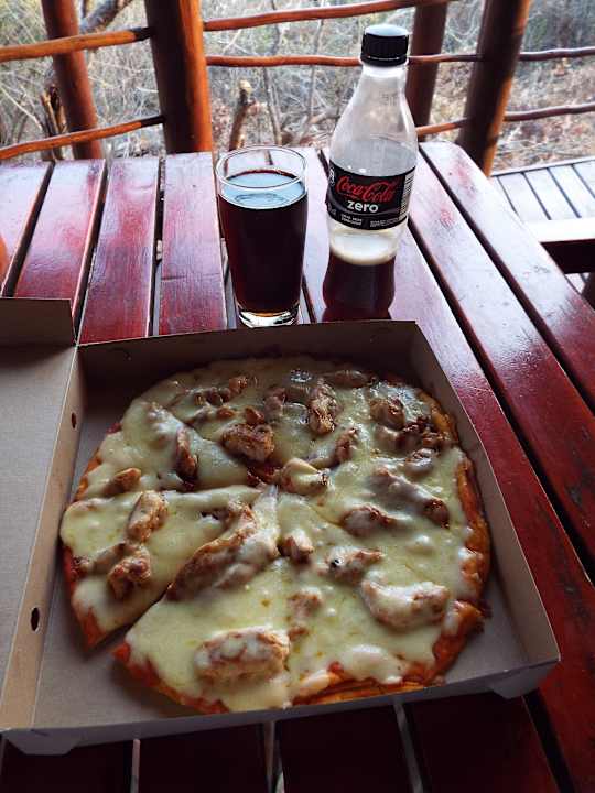 Pizza zum Mitnehmen Punda Maria Rest Camp