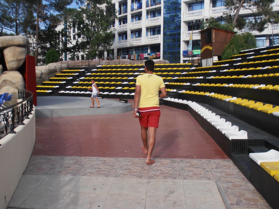 Amphitheater für die Abendshow DAS Club Hotel Sunny Beach