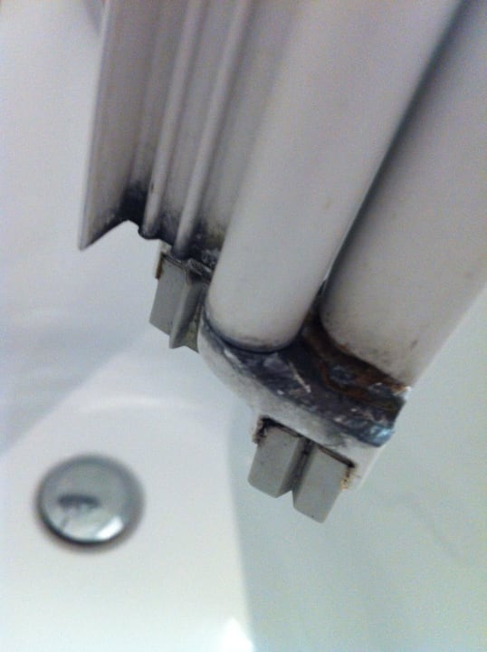 Duschabtrennung  Andromeda Hotel