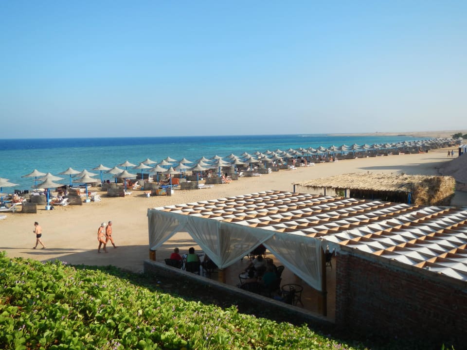 Blick auf den Hotestrand Fantazia Resort Marsa Alam
