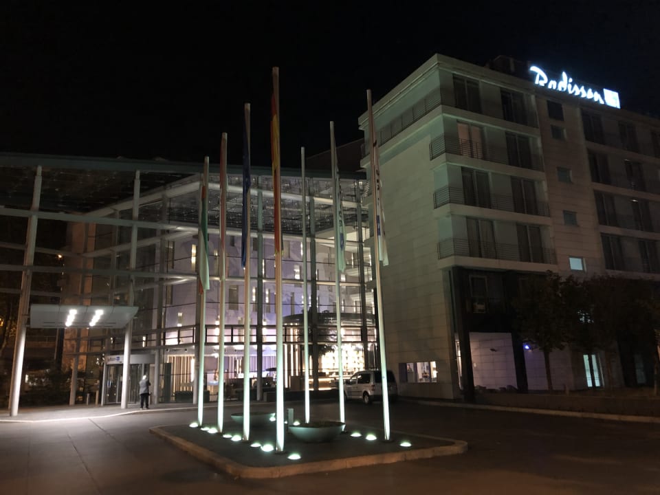 Außenansicht Radisson Blu Hotel Köln