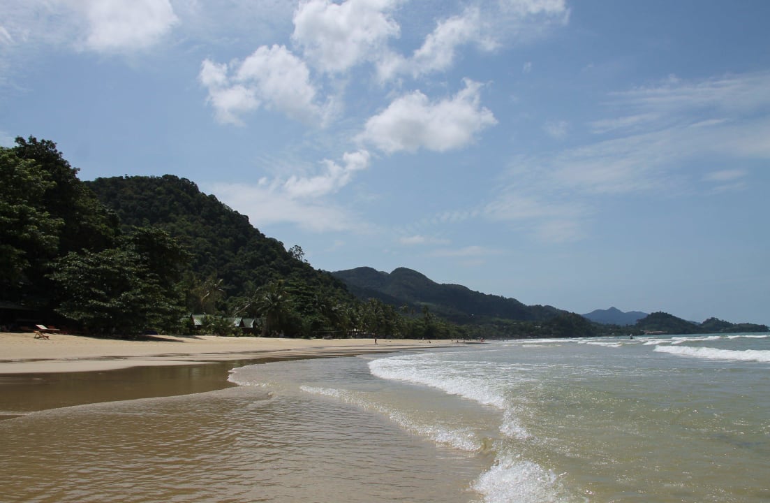 Mittig die Bungalows KC Grande Resort Koh Chang