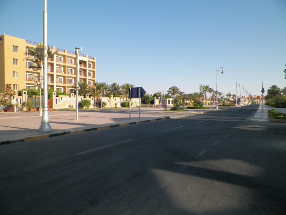 Straße Continental Hotel Hurghada