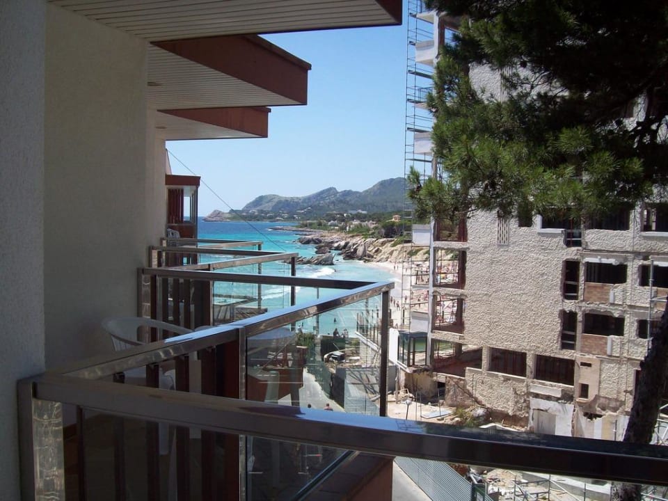 Ausblick von unserem Balkon  Hotel Clumba