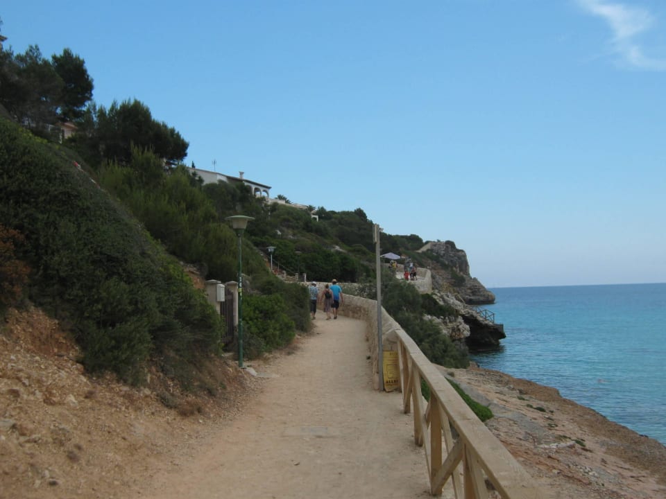 Strandzugang blau punta reina